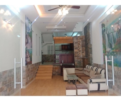 NHÀ PHỐ XINH 4 X 14M, 2 LẦU GẦN CHỢ CẦU, P. ĐÔNG HƯNG THUẬN, Q.12 