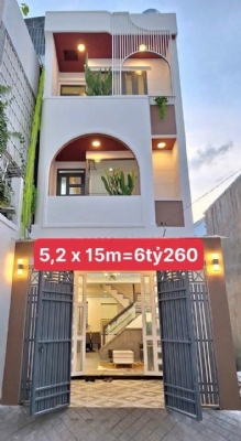 Bán nhà Tân Thới Hiệp 21 Quận 12 trệt 2 lầu về Gò Vấp 3p 