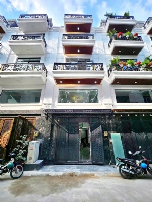 bán nhà phố đẹp trệt lửng 3 lầu kdc đồng bộ thạnh xuân quận 12 