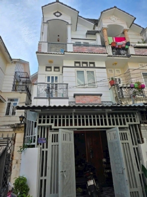 bán nhà trệt 2 lầu thạnh lộc quận 12 