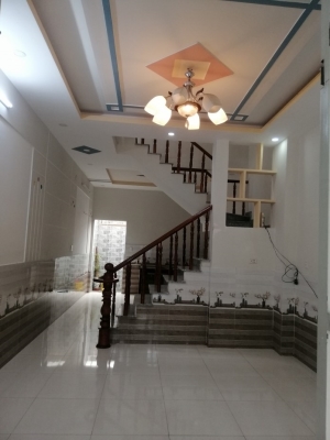 Đúc lầu 4x14m, đường xe hơi, ấp 4, Bình Mỹ-Củ Chi 