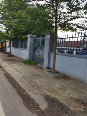 Nhà Sổ Hồng Riêng mặt tiền chợ, đường nhựa Bình Mỹ, khu mua bán sầm uất 