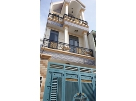 NHÀ HẺM ĐƯỜNG NGUYỄN THỊ SÓC , GẦN CHỢ ĐẦU MỐI NÔNG SẢN HÓC MÔN 