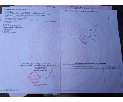 Đất full thổ cư dt 5x24m, đường 6m, cách Tỉnh Lộ 9 700m 